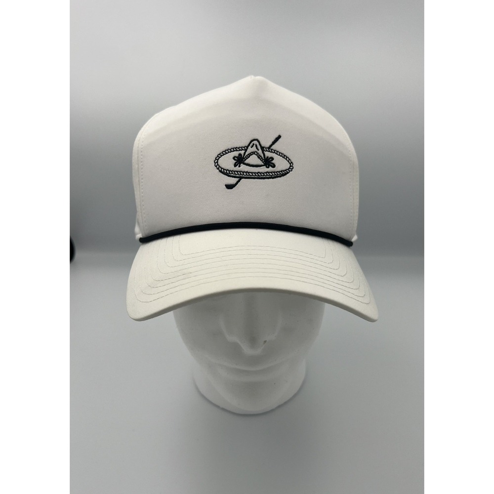 MXM Super Mex black classic rope hat/cap (strapback adjustable)